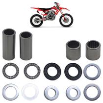 Kit Bucha Garfo Traseiro Retentores CRF 450R 2013 2014 2015 A 2016 16 Peças Kit Bucha Garfo Traseiro Retentores CRF 450R 2013 2014 2015 A 2016 16 Peças