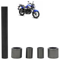 Kit Bucha Garfo Traseiro YS 250 Fazer 2005 2006 2007 2008 2009 2010 2011 2012 2013 2014 2015 2016 A 2017 5 Peças