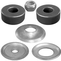 Kit Bucha Inferior Amortecedor Traseiro Scania K 124 98 a 2008 Suporte Rei