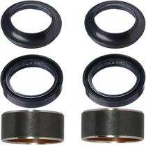 Kit bucha interna deslizante do garfo bengala CG160 Fan Titan Start 2018 em diante bronzina com retentor e guarda pó Kit bucha interna deslizante do garfo bengala CG160 Fan Titan Start 2018 em diante bronzina com retentor e guarda pó