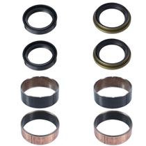 Kit bucha interna externa atrito deslizante do garfo bengala XR250 Tornado bronzina com retentor e guarda pó