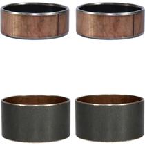 Kit bucha interna externa atrito deslizante do garfo bengala XTZ125 NX150 NX200 bronzina