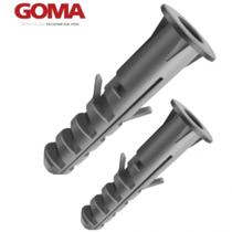 Kit Bucha Plástica com Aba Goma 6mm 50 Peças Kit Bucha Plástica com Aba Goma 6mm 50 Peças