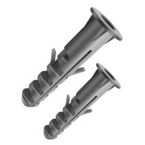 Kit Bucha Plástica com Aba Goma 8mm 50 Peças