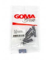 Kit Bucha Plástica Parede Vazada M6 Goma com 4 Peças Kit Bucha Plástica Parede Vazada M6 Goma com 4 Peças