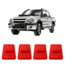 Kit Bucha PU Anti Ruido Mola Traseira S10 2001 A 2011 Kit Bucha PU Anti Ruido Mola Traseira S10 2001 A 2011