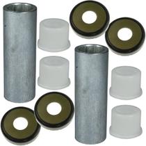 Kit bucha quadro elástico balança CG125 CG150 CG160 Fan Titan Start Sport CBX150 CBX200 Strada com retentor