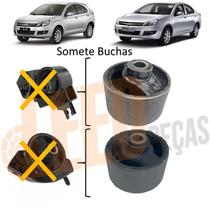 Kit Bucha Refil Coxim Esquerdo Traseiro Motor Jac J3 2011 - 2016