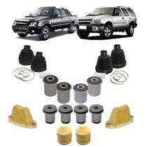 Kit Bucha S10 Blazer 2009 2010 2011 Coifa Batente Suspensão