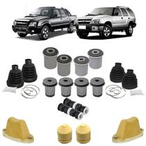 Kit Bucha S10 Blazer 2010 Bieleta Coifa Batente Suspensão