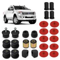 Kit Bucha Supensão PU Dianteira Traseira Ranger Kit Bucha Supensão PU Dianteira Traseira Ranger