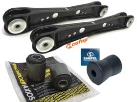 Kit Buchas Bandeja + Braços Tensor Traseiro Corcel 2 Belina 2 Del Rey Pampa 1978 1979 1980 1981 1982 Kit Buchas Bandeja + Braços Tensor Traseiro Corcel 2 Belina 2 Del Rey Pampa 1978 1979 1980 1981 1982