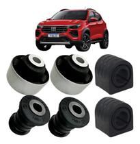 Kit Buchas Bandeja Dianteira + Estabilizador Fiat Pulse