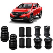 Kit Buchas + Batentes Suspensão Traseira Strada 2021 /...