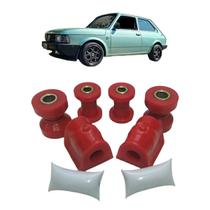 Kit Buchas Diant Pu Poliuretano 6pçs Graxa Fiat 147 M10