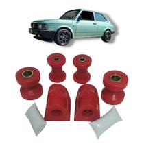 Kit Buchas Diant Pu Poliuretano 6pçs Graxa Fiat 147 M8 Ø17