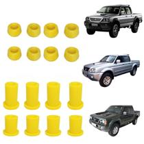 Kit Buchas Feixomolas traseirobucha amortecedor traseiro l200 2.5 Quadrada Sport Outdoor Pu Kit Buchas Feixomolas traseirobucha amortecedor traseiro l200 2.5 Quadrada Sport Outdoor Pu