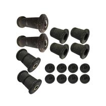 Kit Buchas Mola Traseiro Jumelo Anti Ruído Frontier Até 2012