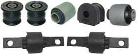 Kit Buchas Suspensão Traseira Civic 2001 2002 2003 2004 2005 (Com bucha do braço 42mm) Kit Buchas Suspensão Traseira Civic 2001 2002 2003 2004 2005 (Com bucha do braço 42mm)