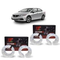 Kit Buffer Urethane Diant e Traseiro Honda civic 2001 a 2016