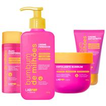 Kit Bumbum De Milhões Cuidado Corporal Completo 4 Produtos Antiatrito E Foliculite Labotrat Kit Bumbum De Milhões Cuidado Corporal Completo 4 Produtos Antiatrito E Foliculite Labotrat