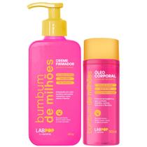 Kit Bumbum De Milhoes Oleo Corporal Termogenico + Firmador Labotrat 240g
