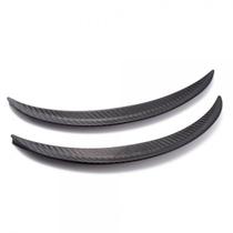 Kit Bumper Adesivo Spoiler Para-lama Aerodinâmico 13" Epman 2 Unidades - Fibra de Carbono