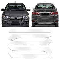 Kit Bumper Parachoque Protetor Universal Transparente Grande Kit Bumper Parachoque Protetor Universal Transparente Grande
