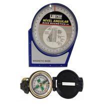 Kit Bussola Profissional e Inclinometro Nivel Angular