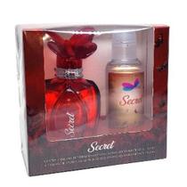 Kit Butterfly Secret Perfume 120Ml E Óleo Corporal 120Ml