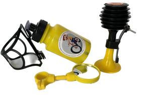 Kit buzina squeeze retrovisor bicicleta infantil - Allkar