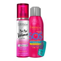 Kit Bye Bye SOS Forever Liss e Mini Pente Beauty Secret Kit Bye Bye SOS Forever Liss e Mini Pente Beauty Secret