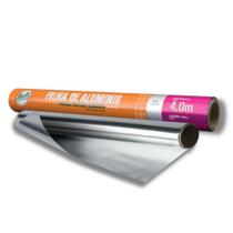 Kit c/ 01 rolo de papel de aluminio (45x4 m.) c/ 1 un. (mello)