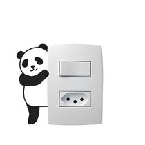 Kit c/02 Adesivos Interruptor Panda