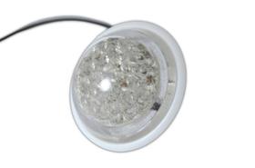 Kit C/02 Canhões Branco Encx C/Fonte E Cntr Rem Acab Plást.