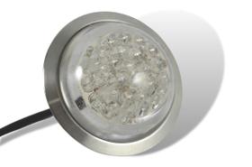 Kit C/02 Canhões Ck-6221 Branco Encx C/Fonte E Cntrl Rem Aço