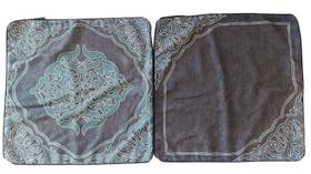 Kit C/ 02 Capas De Almofada Linho 55x55 Asany Kacyumara