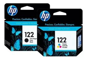 Kit c/ 02 Cartuchos HP 122 Colorido CH562HB + HP 122 Preto CH561HB Kit c/ 02 Cartuchos HP 122 Colorido CH562HB + HP 122 Preto CH561HB