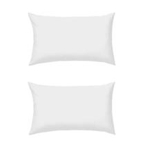 Kit C/ 02 Fronhas Avulsas Lisas Vivaldi Malha 100% Algodão Várias Cores