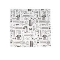 Kit c/ 02 pcts. de papel acoplado mono p/ lanches (30x38cm.) c/ 500 fls. Kit c/ 02 pcts. de papel acoplado mono p/ lanches (30x38cm.) c/ 500 fls.