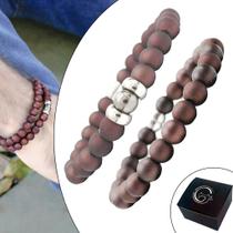 Kit C/02 Pulseiras de Bolinha Masculina Vermelha Kit C/02 Pulseiras de Bolinha Masculina Vermelha