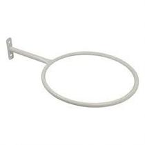 Kit c/ 02 suporte de parede reforçado para bolas suíças branco Kit c/ 02 suporte de parede reforçado para bolas suíças branco