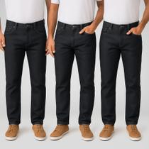 Kit C/ 03 Calças Jeans Serviço Básica Algodão