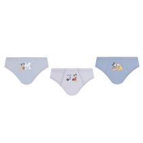 Kit c/03 cuecas disney mickey mouse slip