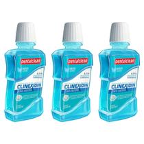 Kit C/03 Dclean Clinexidin Zero Enxaguante Bucal 300ml