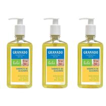 Kit C/03 Granado BebÊ Glicerina Sabonete LÍQuido 250ml