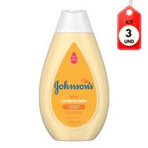 Kit C/03 Johnsons Baby Condicionador 200ml