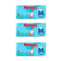 Kit C/03 Pacotes Fralda Mônica Huggies Descartável Tamanho G - 36 Unidades