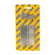 Kit C/05 Cartelas C/03 Dobradiça Merkel 101 Fzl 3.1/2 - 15Pc