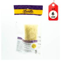 Kit C/06 Bonitta 625bt Bucha Vegetal P/ Banho